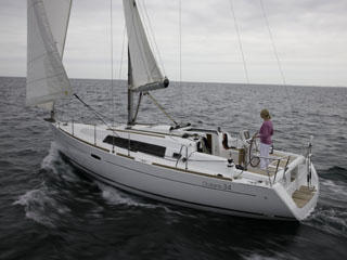 A Beneteau Oceanis 34