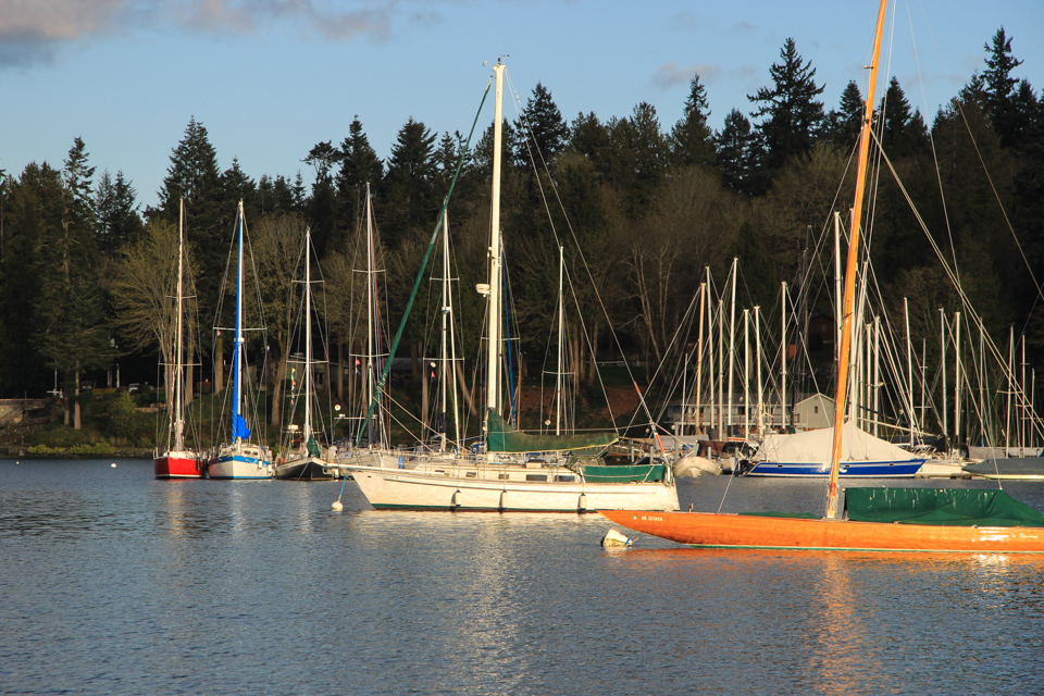 Anchored in Port Madison